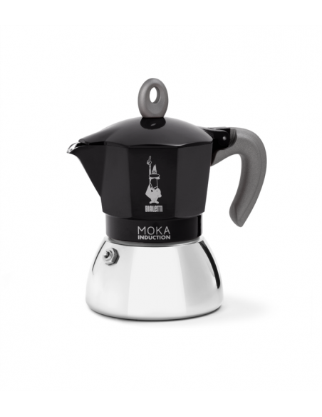 moka - indukcijska - črna - 2 skodelice