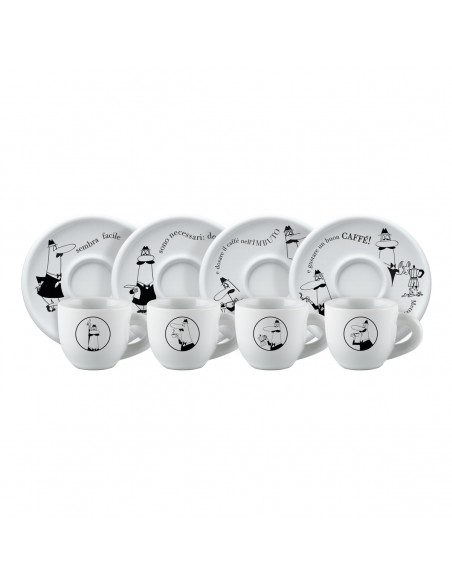 Skodelice - espresso - Carosello - 4 kos