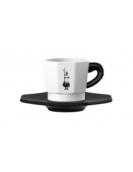 Skodelice - espresso - črno bela Bialetti - 4 kos