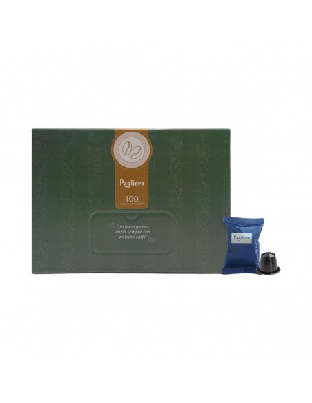 Kava Pagliero - Nespresso kompatibilne kapsule - brez kofeina - 100 kos