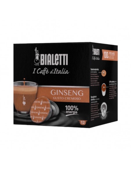 Kava Bialetti - kapsule - GINSENG - 12 kos