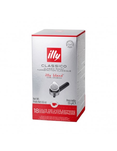 kava Illy - Cialde - blazinice - ese - Classica - 18 kos