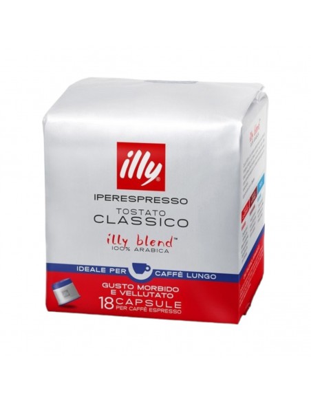 Kava Illy - Iperespresso Lungo, 18 kos