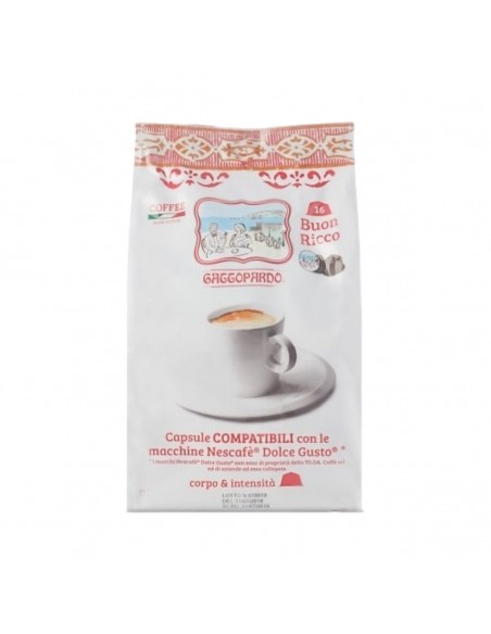 gattopardo - komp. Nescafè Dolce Gusto - dolce ricco- 16 kos