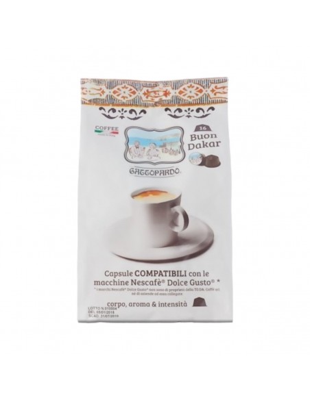 gattopardo - komp. Nescafè Dolce Gusto - dolce dakar - 16 kos