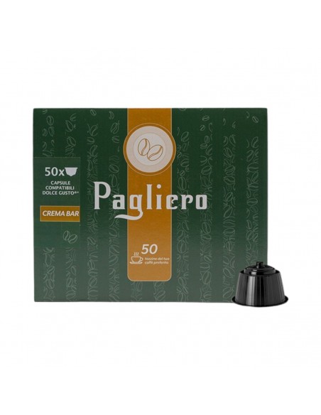 kava Pagliero - kapsule Nescafè Dolce Gusto - Crema Bar - 50 kos