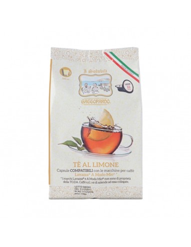 Gattopardo - komp. Dolce Gusto - Limonin čaj - 16 kos