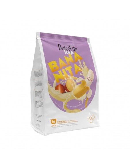 DolceVita- komp. Nescafè Dolce Gusto - Bananita - 16 kos