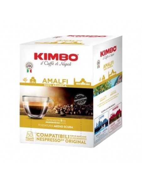 KIMBO - Nespresso kompatibilne - AMALFI - 50 kos