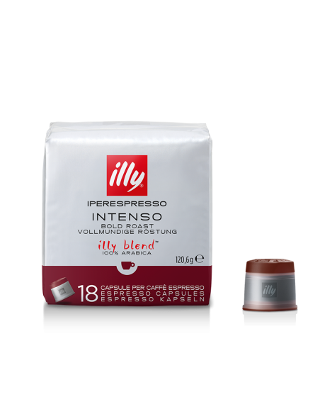 Kava Illy - kapsule Iperespresso - 6 x močneje pražena INTENSO - kapsula