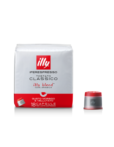 Kapsule Illy Iperespresso classico (rdeča) 108 kapsul + kapsula