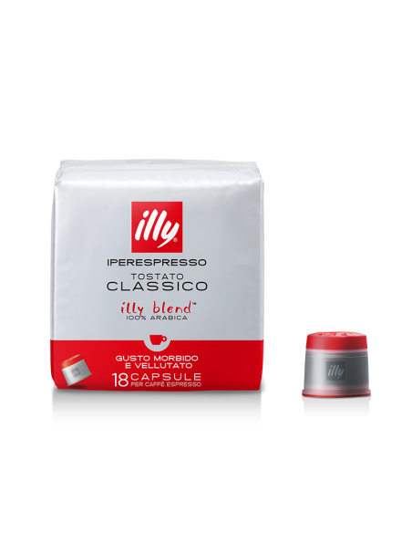 Kapsule Illy Iperespresso classico (rdeča) 108 kapsul + kapsula