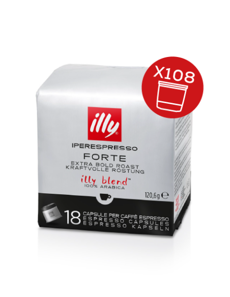 Kapsule Illy Iperespresso Forte 108 kapsul