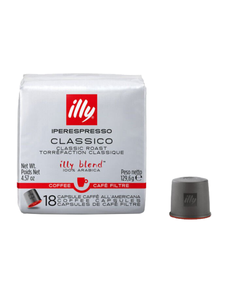 Kava Illy - Iperespresso kapsule, Americana 18 kos