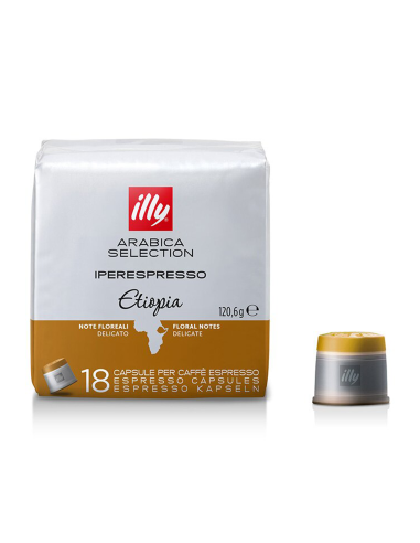 Kava Illy® - Iperespresso - ETIOPIA - 18 kos