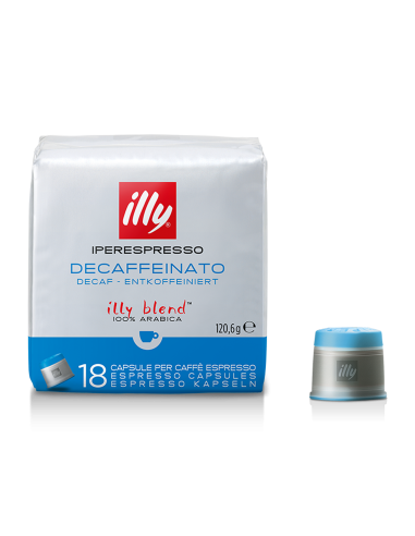 Kava Illy - kapsule Iperespresso - Deca - 18 kos