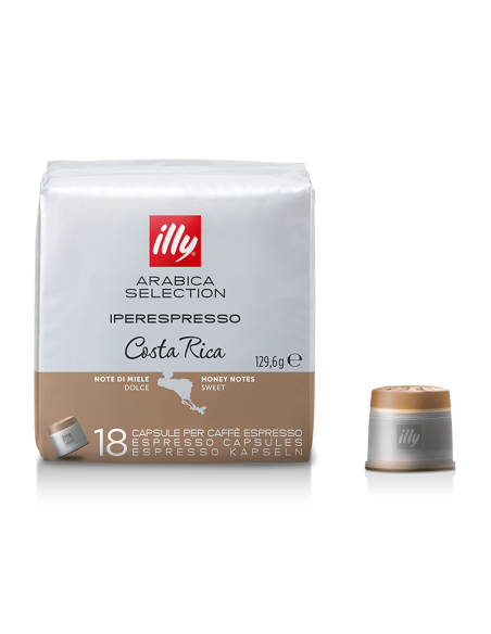Kava Illy - kapsule Iperespresso - Costa Rica - 18 kos