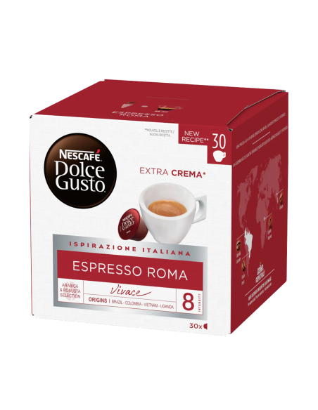 Kava Nestlè - kapsule Nescafè Dolce Gusto - Espresso Roma - 16 kos