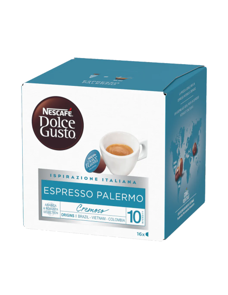 Kava Nestlè - kapsule Nescafè Dolce Gusto - Espresso Palermo - 16 kos