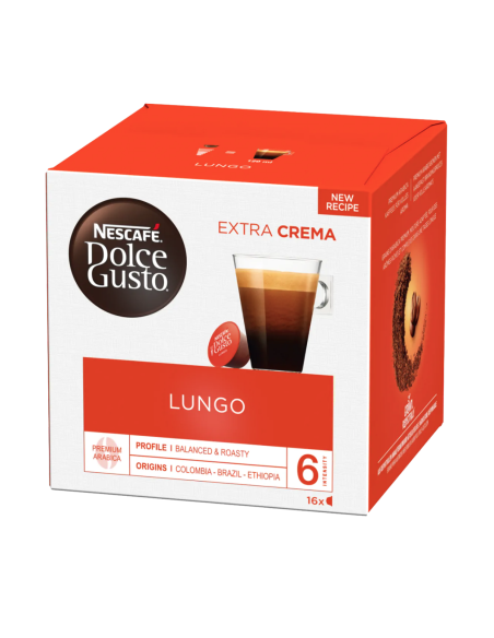 Nestlè - kapsule Nescafè Dolce Gusto - Lungo - 16 kos