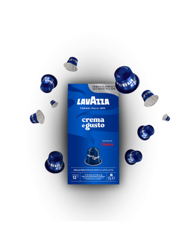 Lavazza - Nespresso kompatibilne kapsule - Crema e Gusto classico - 10 kos
