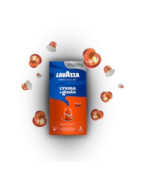 Lavazza - Nespresso kompatibilne - Crema e Gusto forte - 10 kos