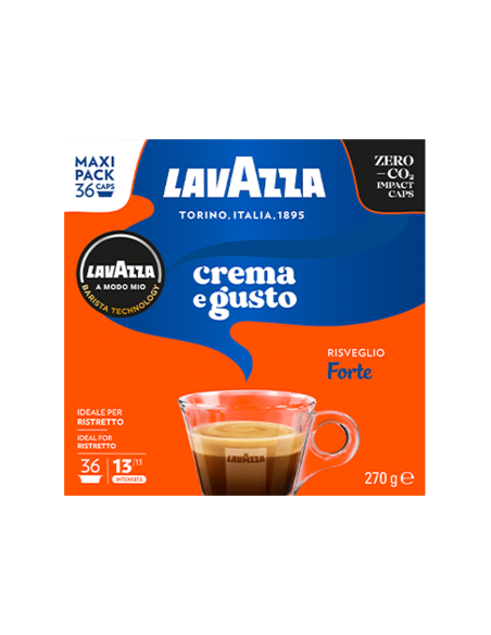 Kava Lavazza - kapsule A Modo Mio - Crema E Gusto FORTE - 36 kos