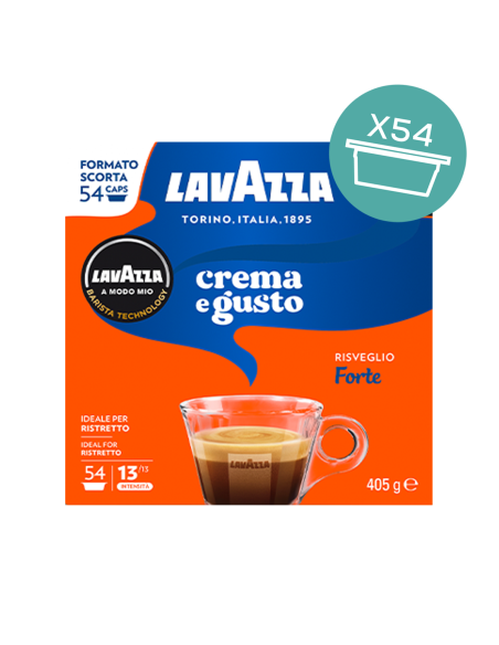 Kava Lavazza - kapsule A Modo Mio - Crema E Gusto FORTE - 54 kos