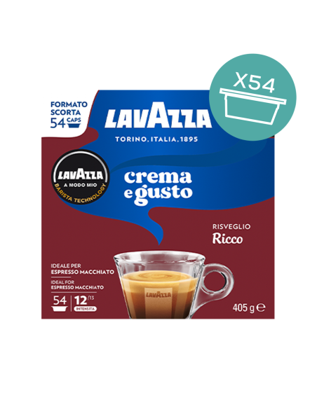 Kava Lavazza - kapsule A Modo Mio - Crema E Gusto RICCO - 54 kos