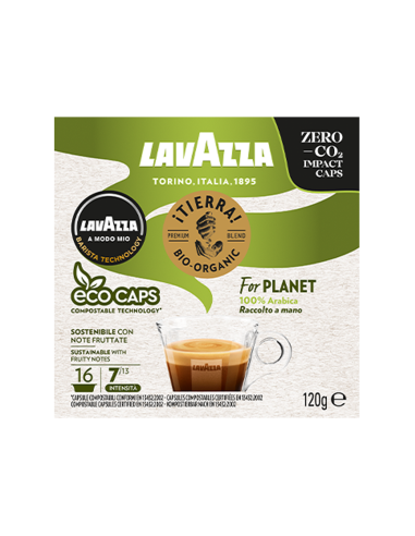 Kava Lavazza - kapsule A Modo Mio - ¡Tierra! For PLANET - 16 kos