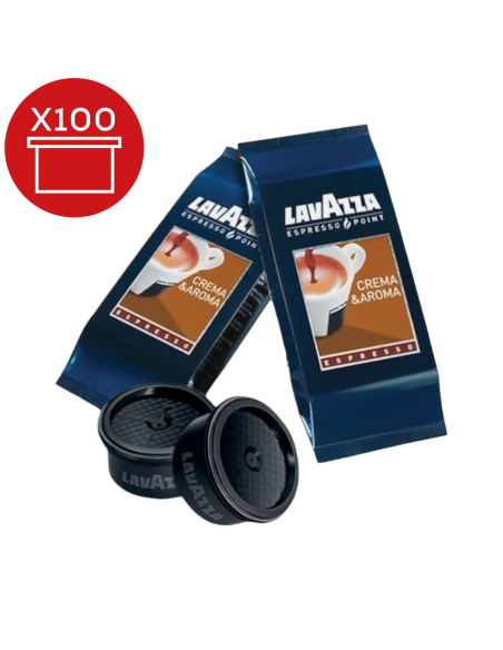 Kava Lavazza - kapsule Espresso Point - Crema & Aroma - 100 kos