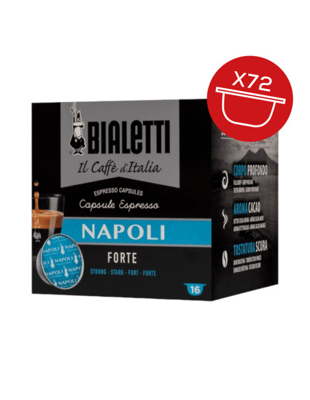 Kava Bialetti - kapsule - NAPOLI - 72 kos