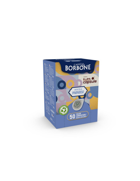Borbone za Tuttocapsule - modra Paradiso - ESE blazinice (cialde) - 50 kos