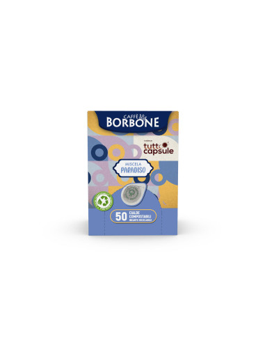 Borbone za Tuttocapsule - modra Paradiso - ESE blazinice (cialde) - 50 kos