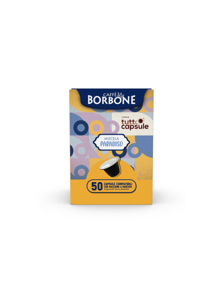 Borbone za Tuttocapsule - modra Paradiso - za Nespresso® - 50 kos
