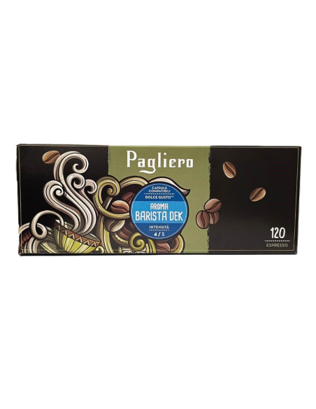 Pagliero - Barista za Dolce Gusto, brez kofeina - 120 kos