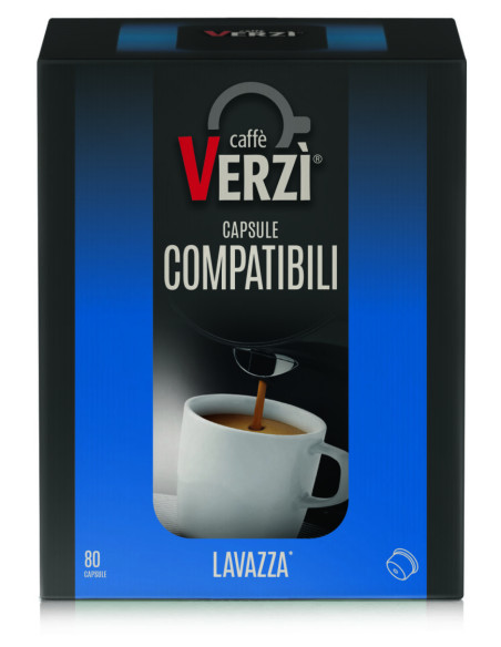 Verzi Caffè Intenso, zdužljive kapsule Lavazza Firma sistem, 80 kos