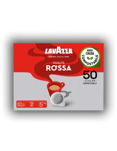 Lavazza - ESE blazinice (Cialde), Rossa - 50 kos