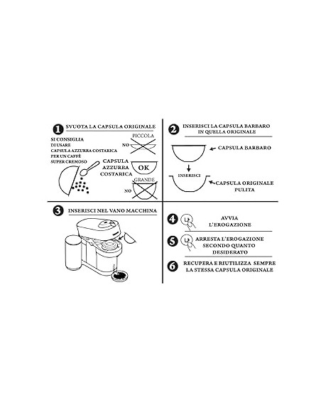 Barbaro Corposo - Vertuo Nespresso kompatibilne - 5 kos