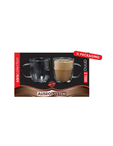 ALISEO - Skodelice za kavo - T500 - Anna - 2 kos