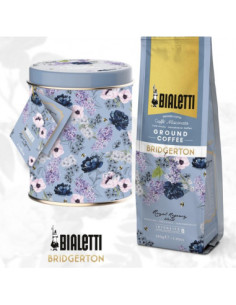 Bialetti – Mleta kava Bridgerton 250 g + posoda