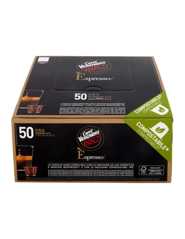 Vergnano - Nespresso komp. - Oro Arabica - 50 kos