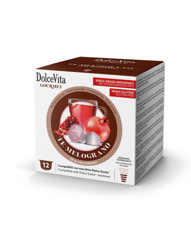 DolceVita - komp. Nescafè Dolce Gusto - čaj - granatno jabolko - 12 kos