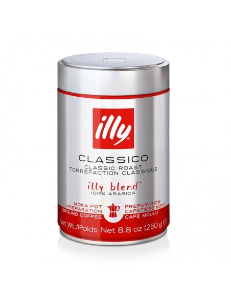 Illy mleta kava MOKA - 250g